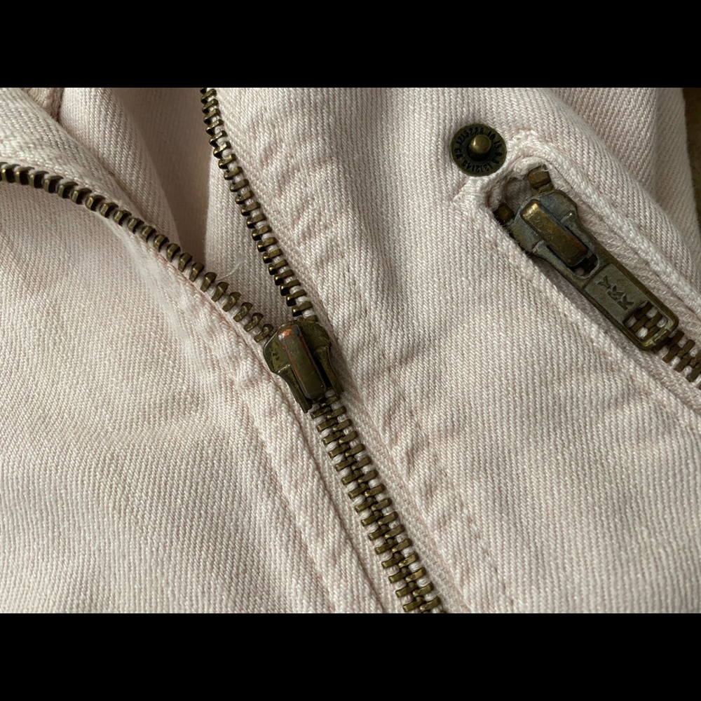 Current/Elliot Pink Jean Jacket - Picture 4 of 5